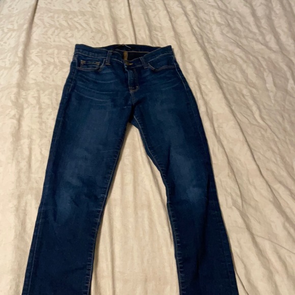 J Brand Mid Rise Skinny Jeans - Picture 1 of 4